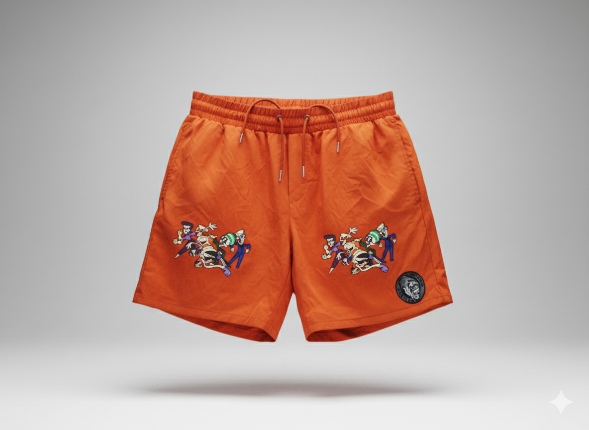 Dexter's Laboratory X One Piece Shorts